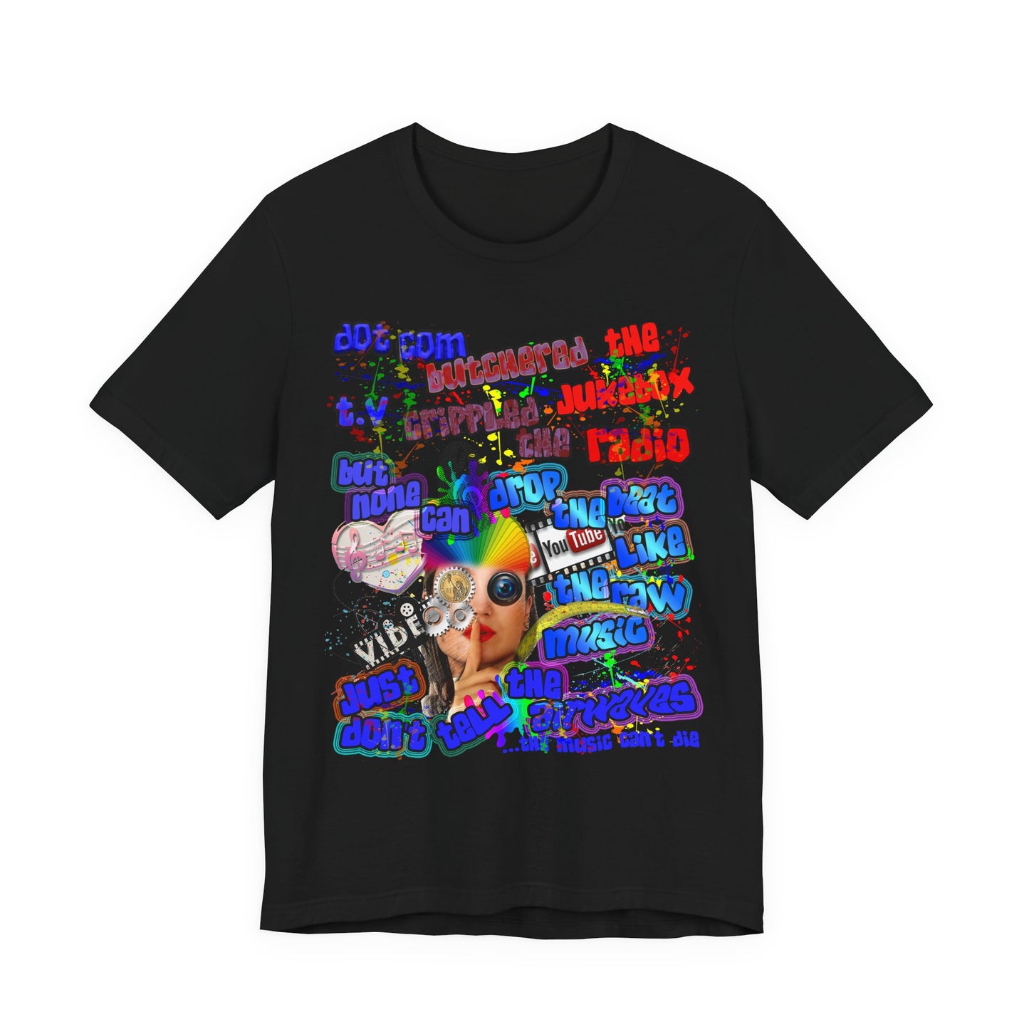 drop the beat - Unisex Jersey Short Sleeve Tee