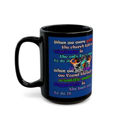 doggystyle - Black Mug (dark blue)