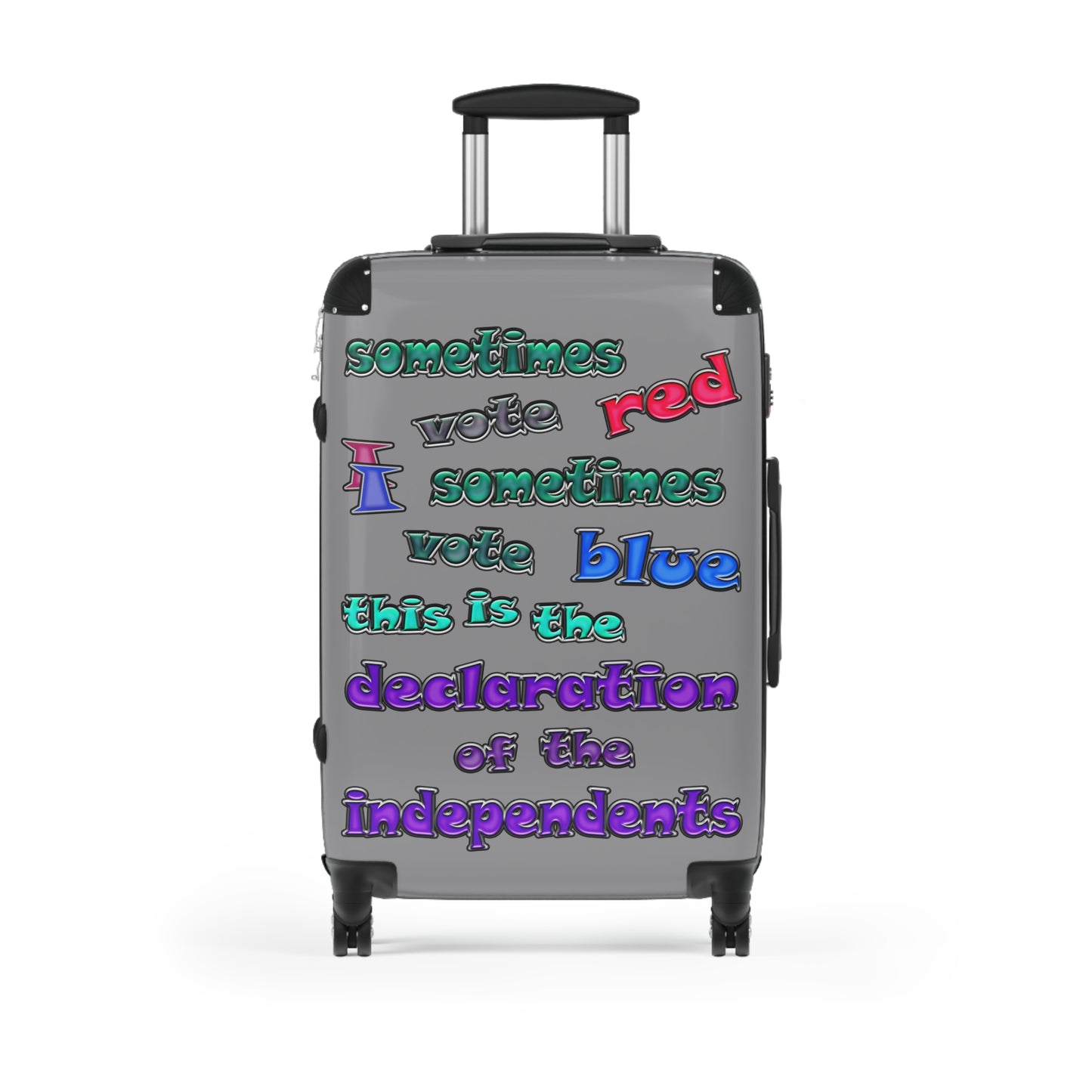 declaration of the independents - Suitcase (grey)