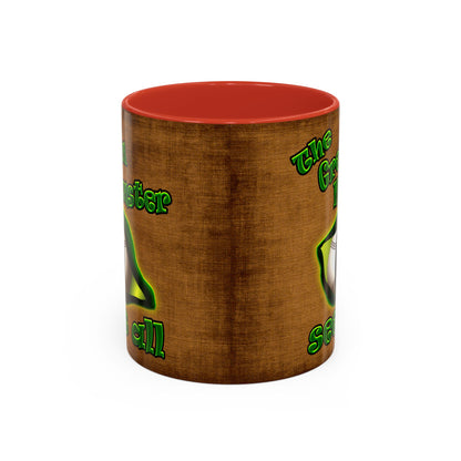 green monster - Accent Mug (brown papyrus)