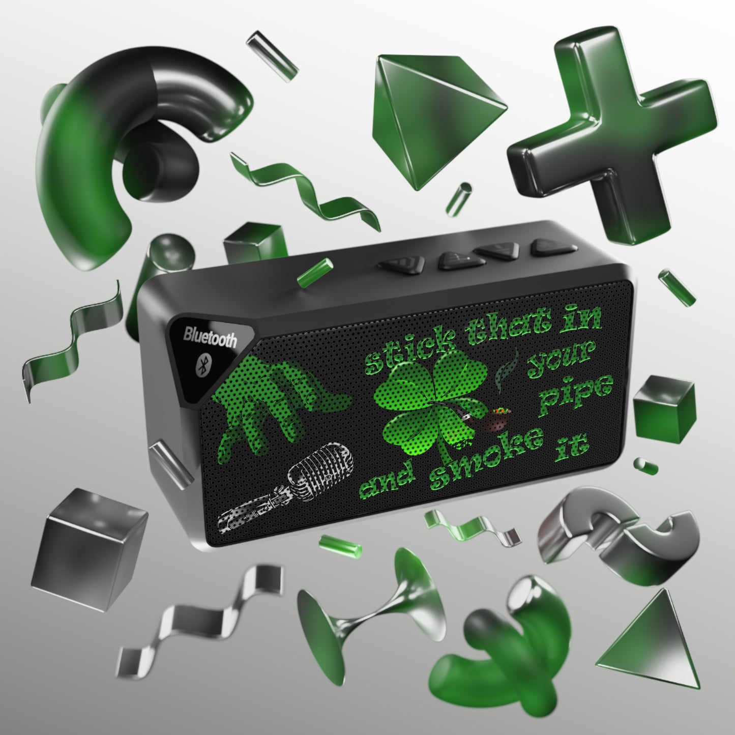 stick that in your pipe and smoke it - Jabba Bluetooth Speaker (black)
