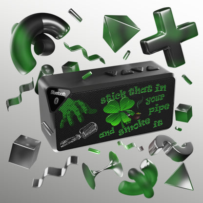 stick that in your pipe and smoke it - Jabba Bluetooth Speaker (black)