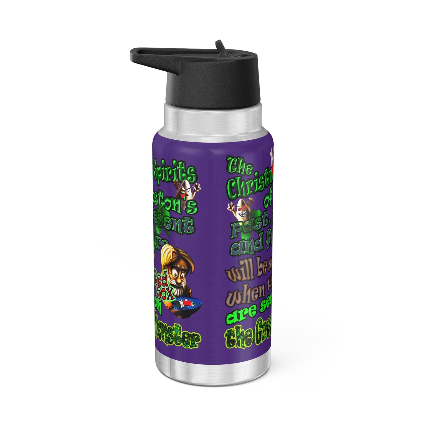 christmas spirits of boston - Gator Tumbler, 32oz (purple)