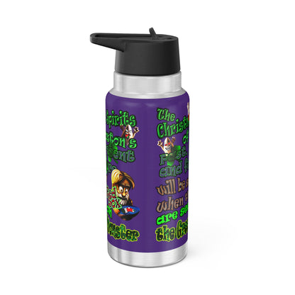 christmas spirits of boston - Gator Tumbler, 32oz (purple)