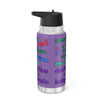 declaration of the independents - Gator Tumbler, 32oz (light purple)