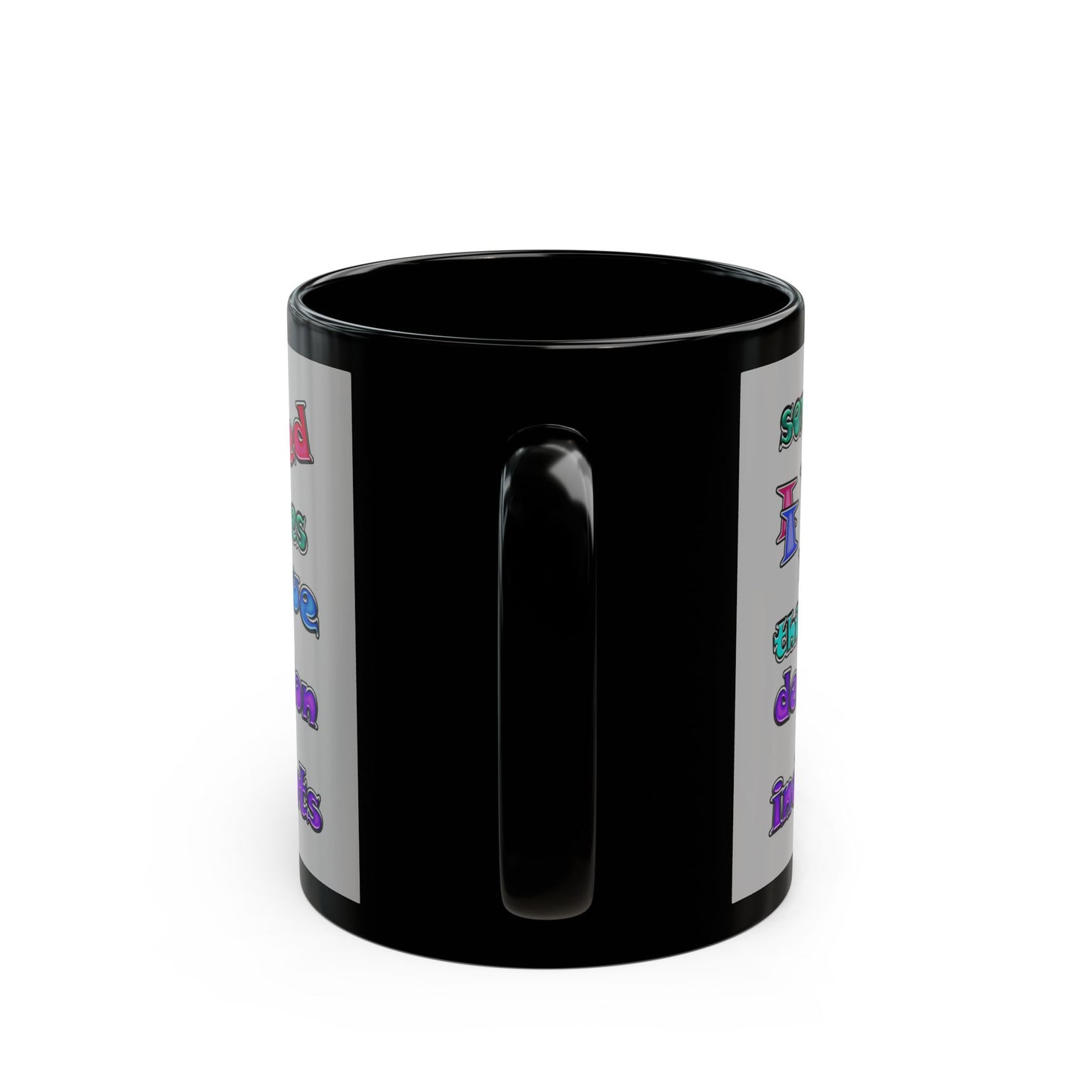 declaration of the independents - Black Mug (light grey)