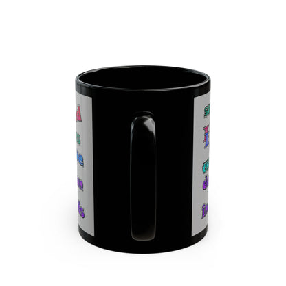 declaration of the independents - Black Mug (light grey)