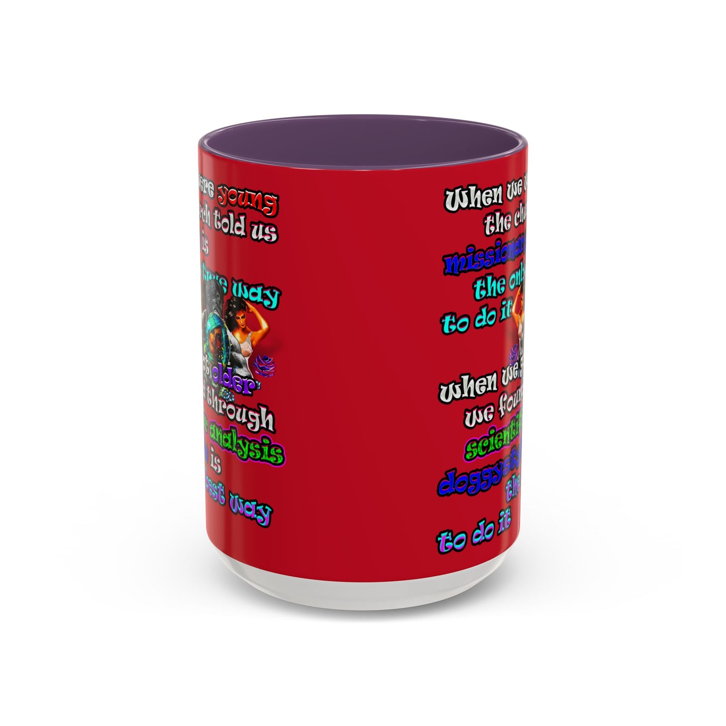 doggystyle - Accent Mug (dark red)