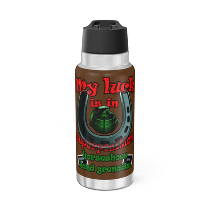 my luck - Gator Tumbler, 32oz (brown)