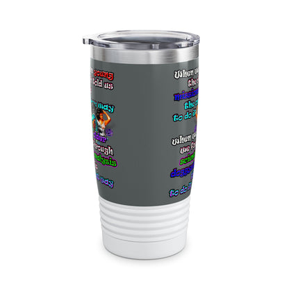 doggystyle - Ringneck Tumbler, 20oz (dark grey)