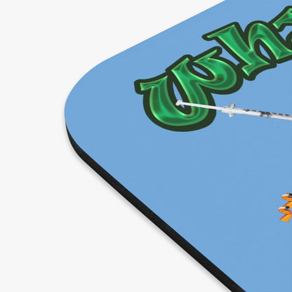 the bum's shit - Mouse Pad (Rectangle) (light blue)