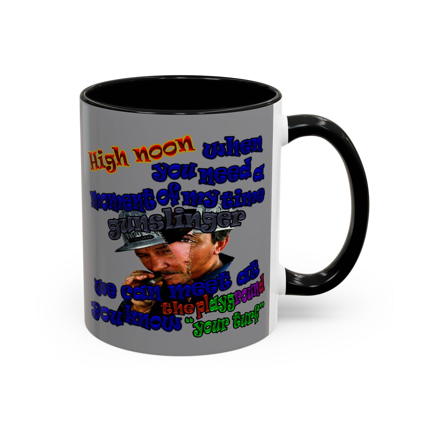 high noon - Accent Mug (grey)