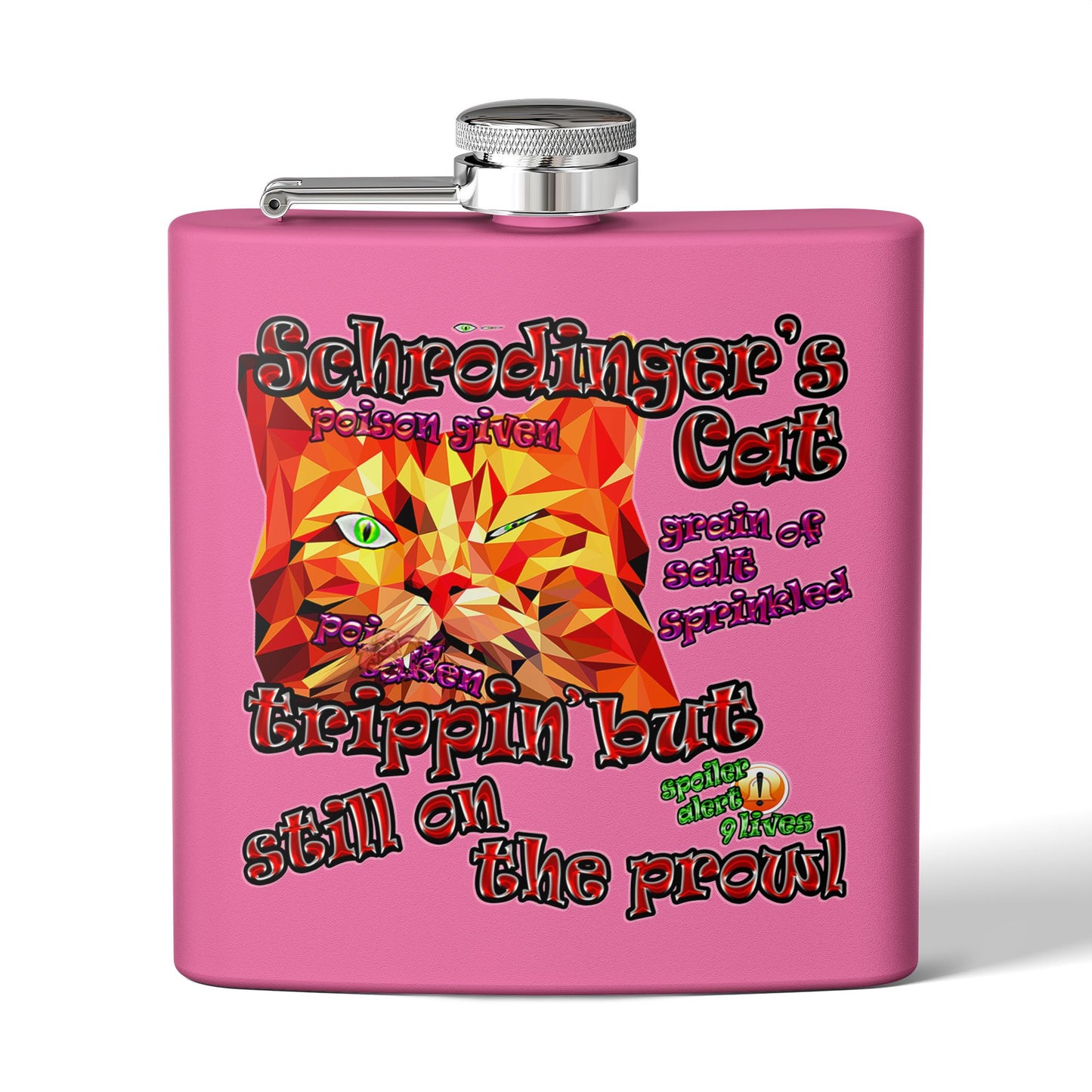 schrodinger's cat - Stainless Steel Flask