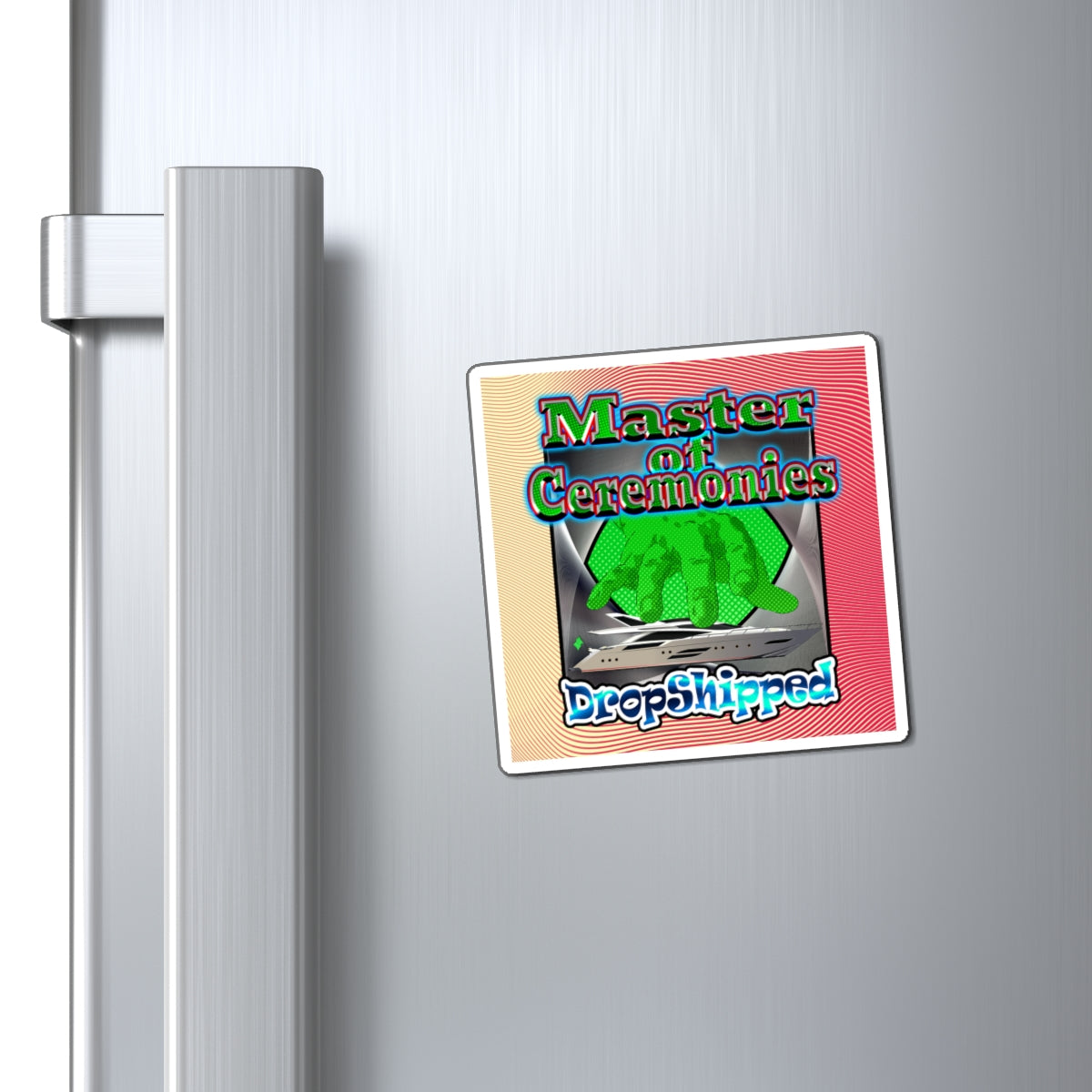logo - Magnets - (yellow-orange wave)