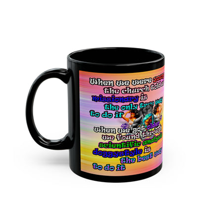 doggystyle - Black Mug (color blur)