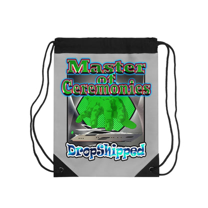 logo - Drawstring Bag (light grey)