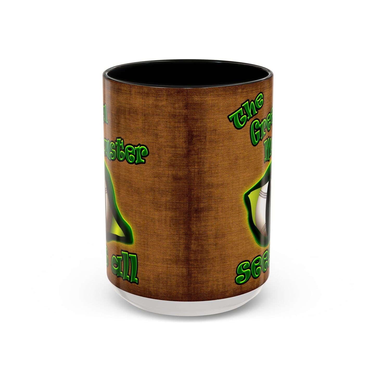 green monster - Accent Mug (brown papyrus)