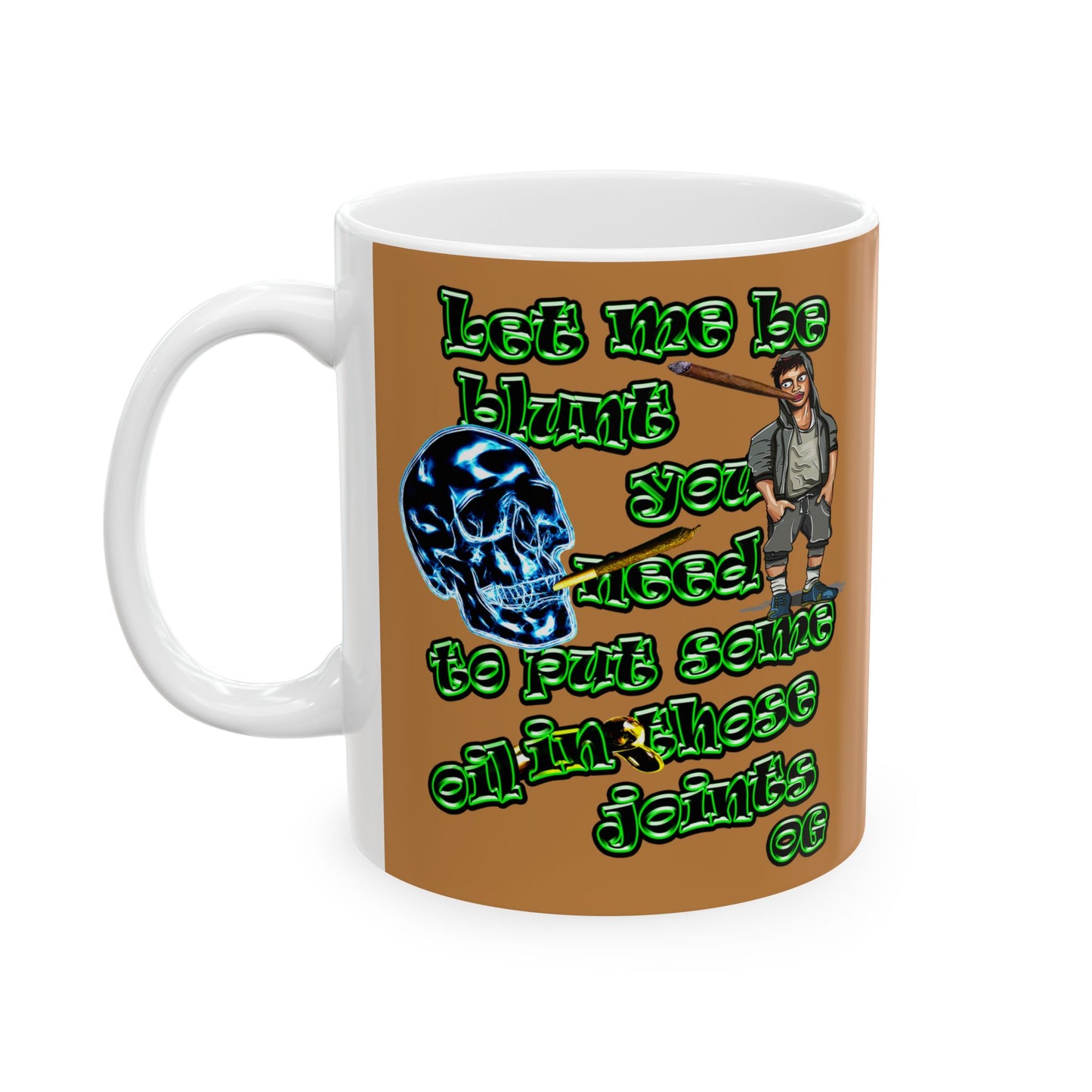 og - White Mug (light brown)