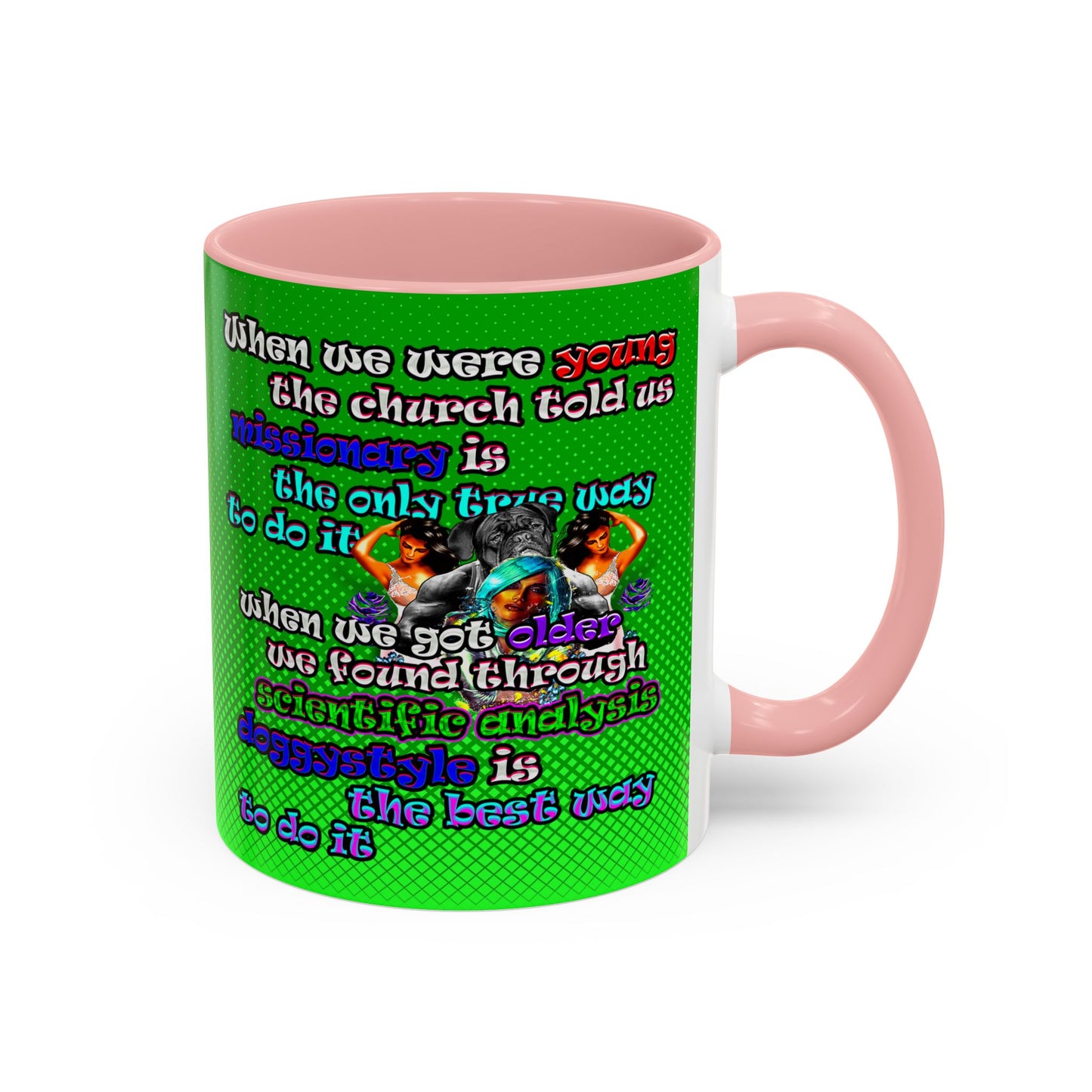 doggystyle - Accent Mug (logo green)
