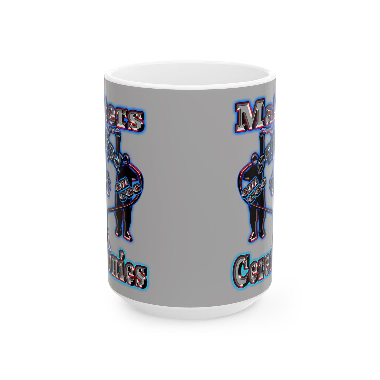 em cee squared - White Mug (light grey)