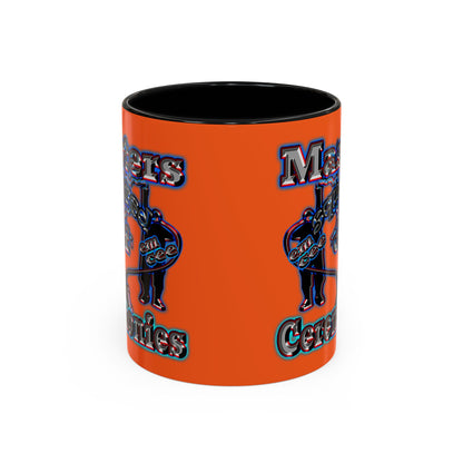em cee squared - Accent Mug (orange)