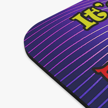 popping like popcorn - Mouse Pad (Rectangle) (purple wave)