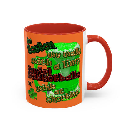 celtics logo - Accent Mug (crusta)