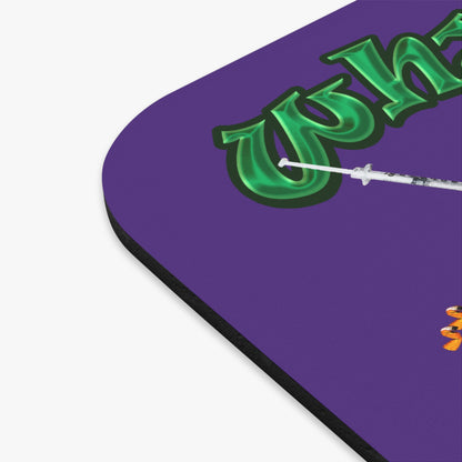 the bum's shit - Mouse Pad (Rectangle) (purple)