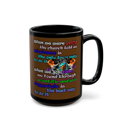 doggystyle - Black Mug (brown)