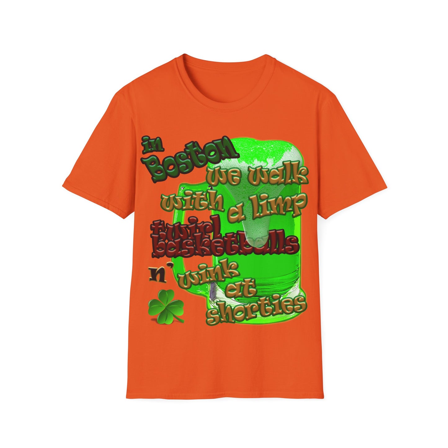 celtics logo - Unisex Softstyle T-Shirt