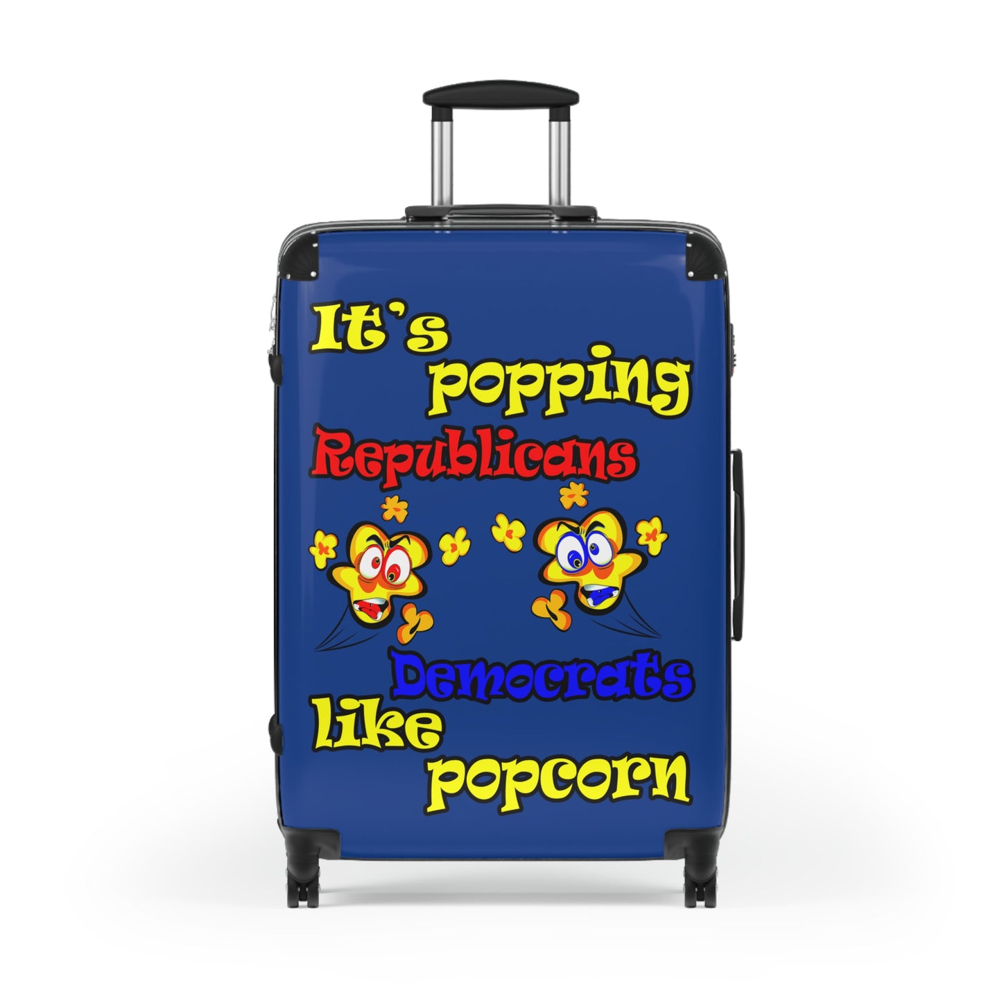 popping like popcorn - Suitcase (dark blue)