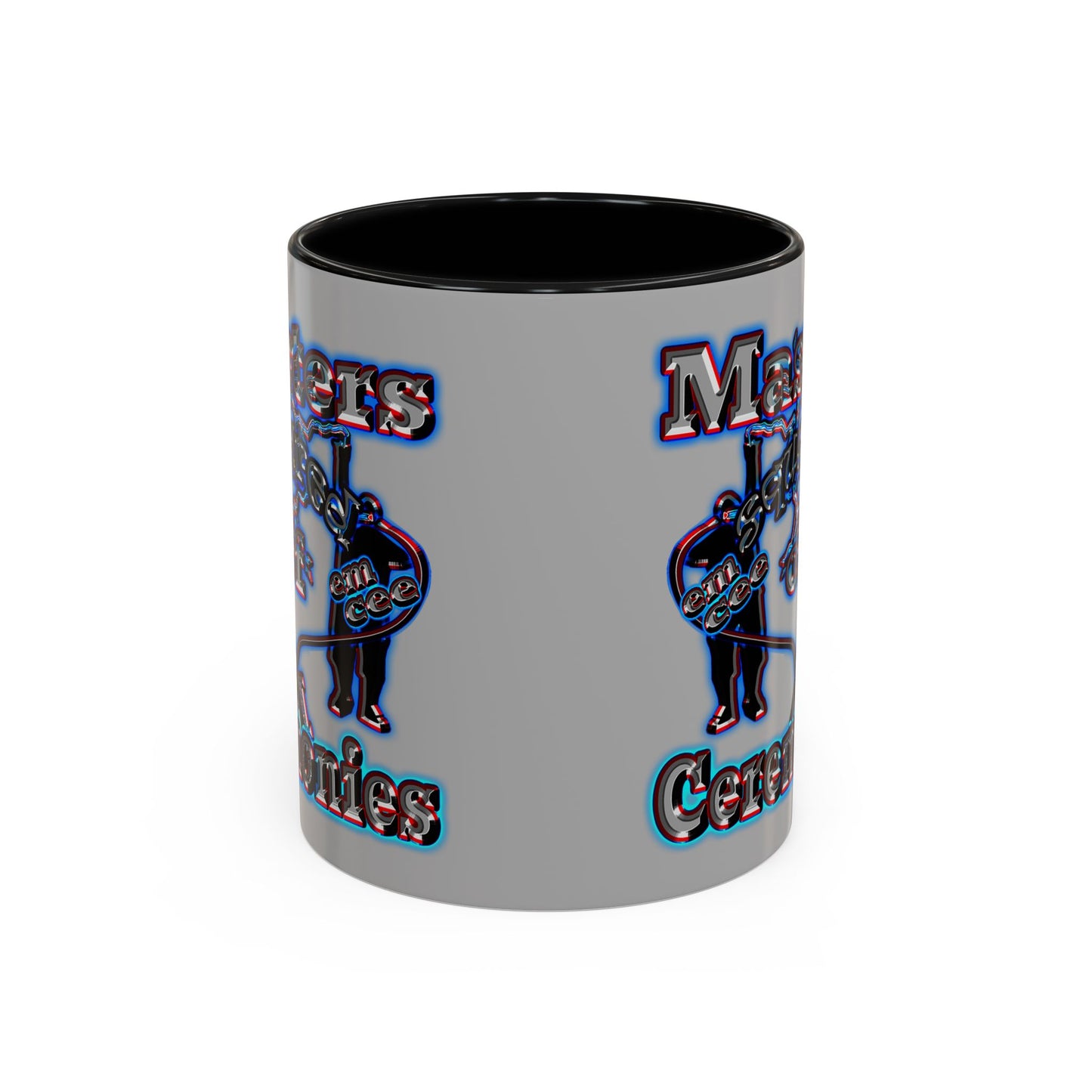 em cee squared - Accent Mug (light grey)