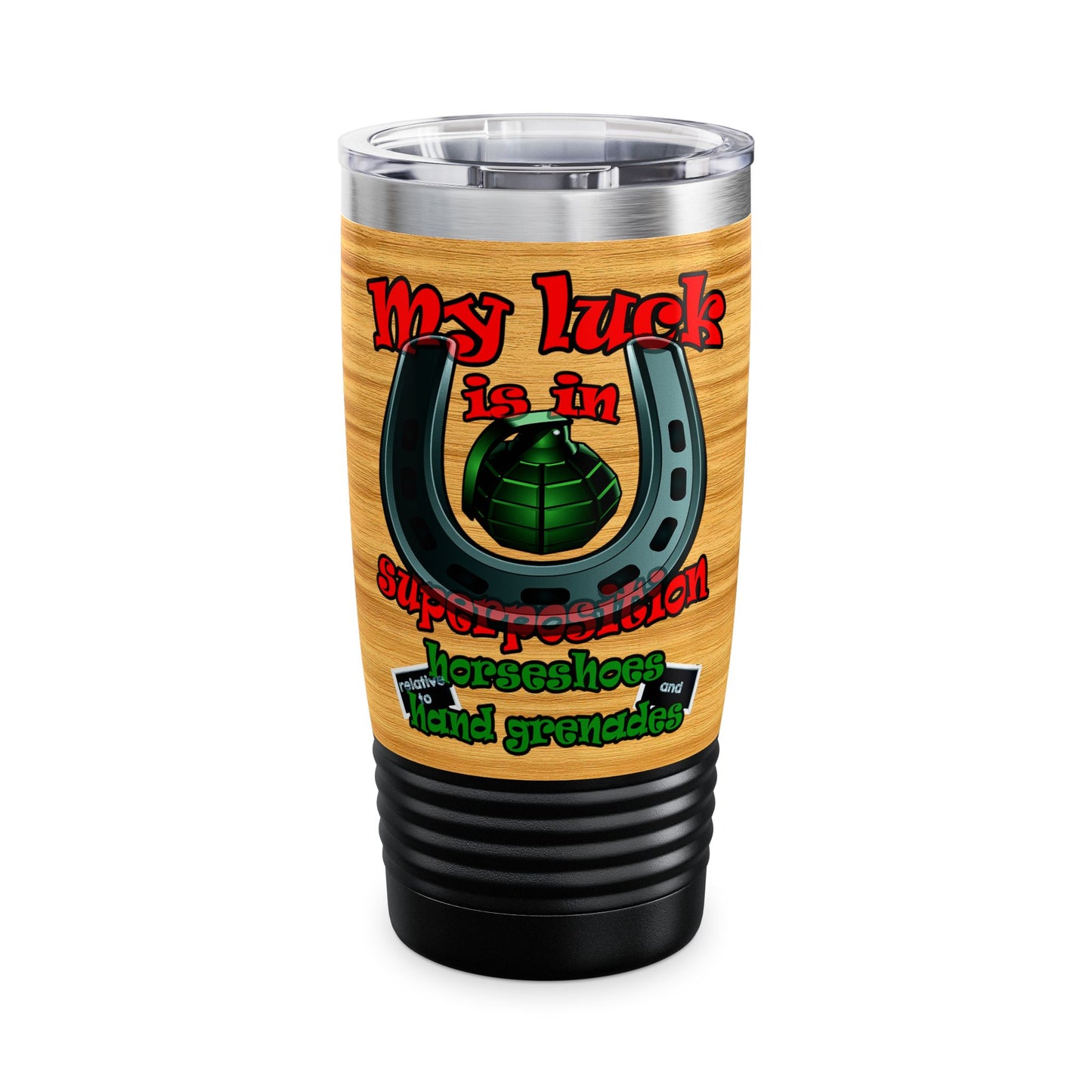 my luck - Ringneck Tumbler, 20oz (butterscotch wood finish)