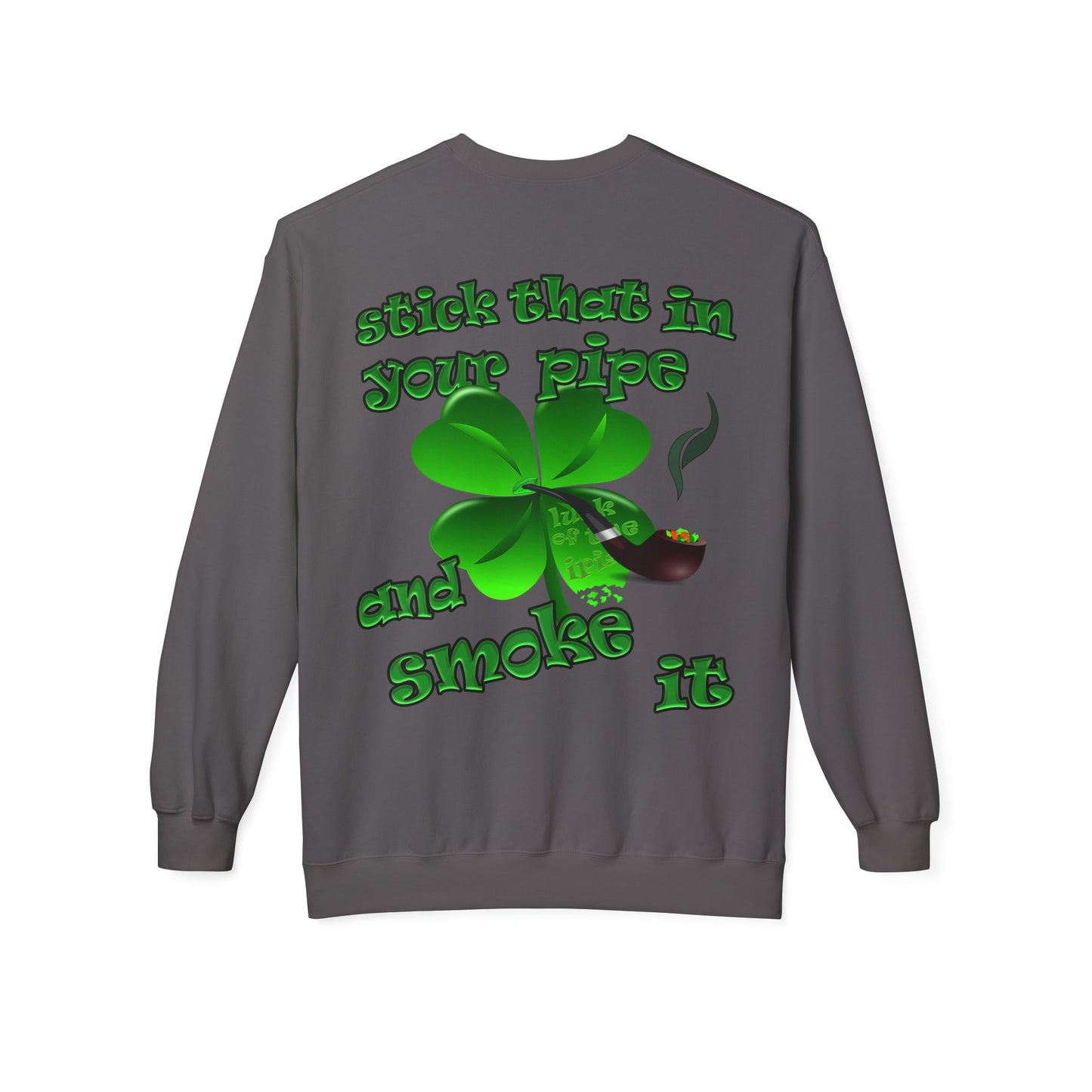celtics logo - Unisex Midweight Softstyle Fleece Crewneck Sweatshirt