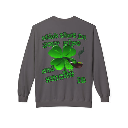 celtics logo - Unisex Midweight Softstyle Fleece Crewneck Sweatshirt