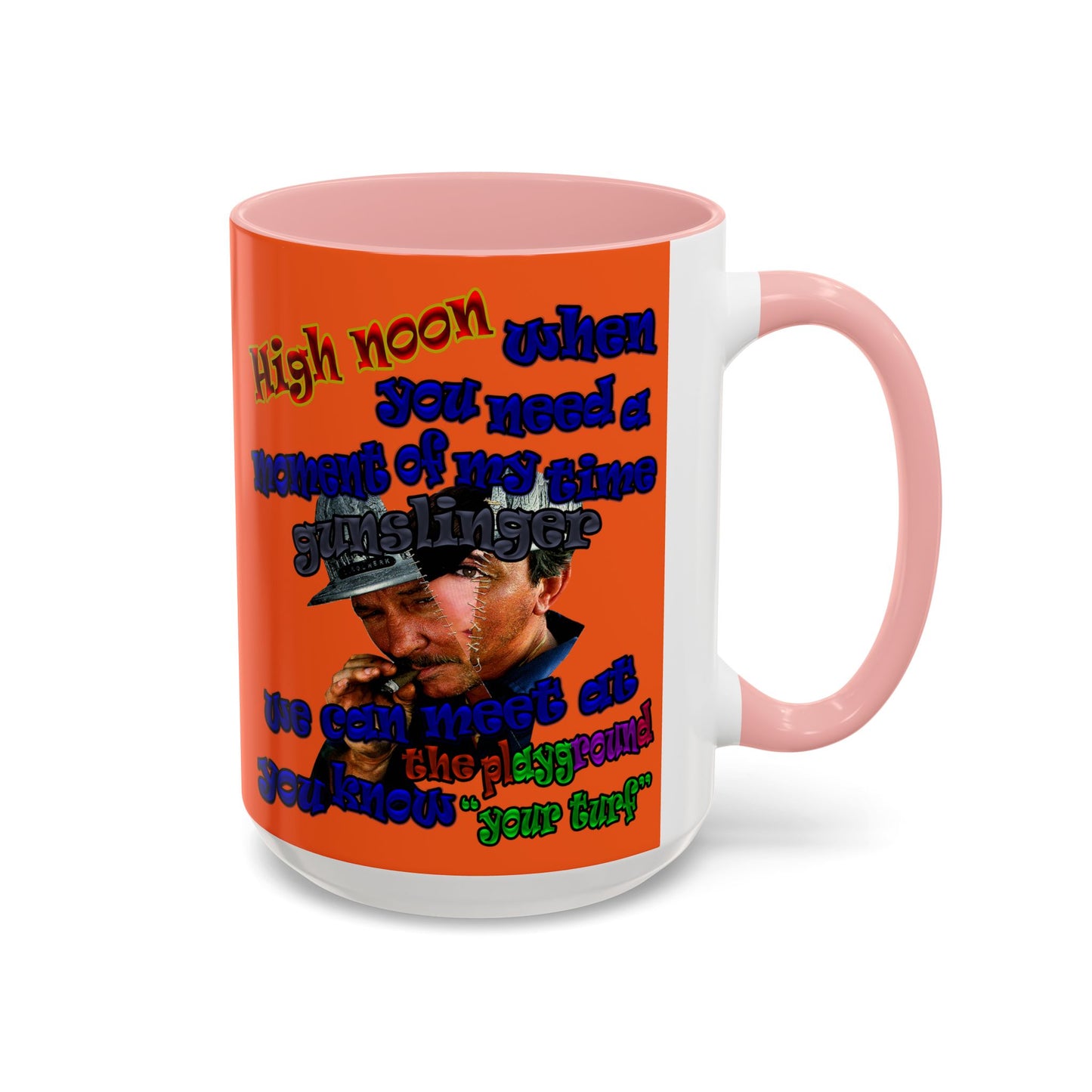 high noon - Accent Mug (orange)