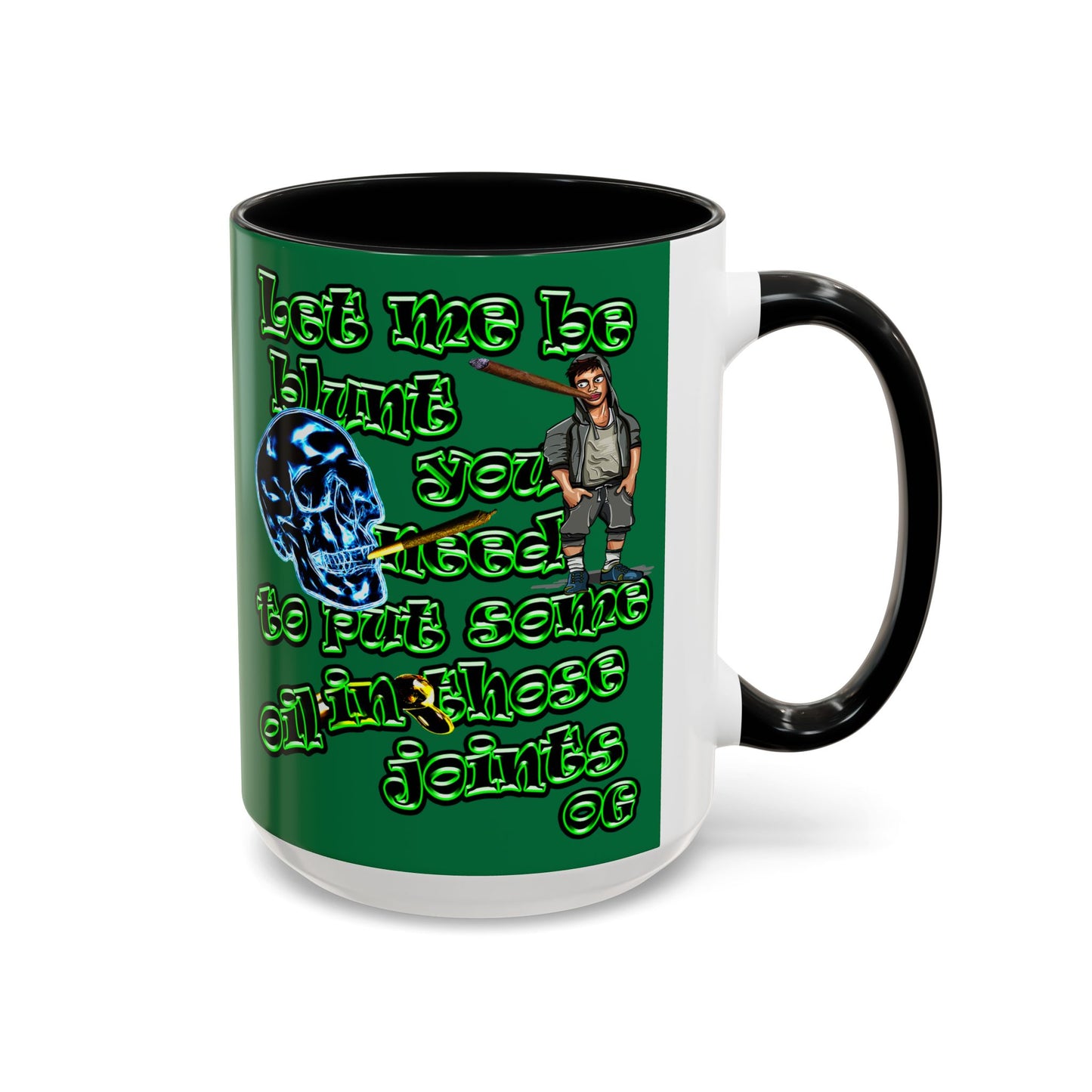 og - Accent Mug (dark green)