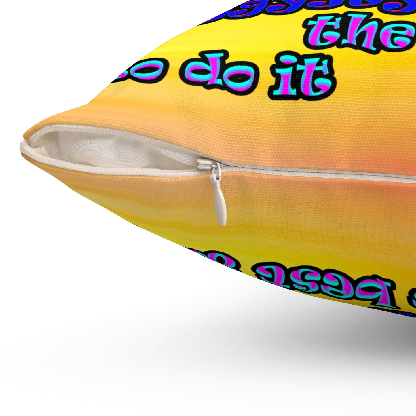 doggystyle - Spun Polyester Square Pillow - (color blur)