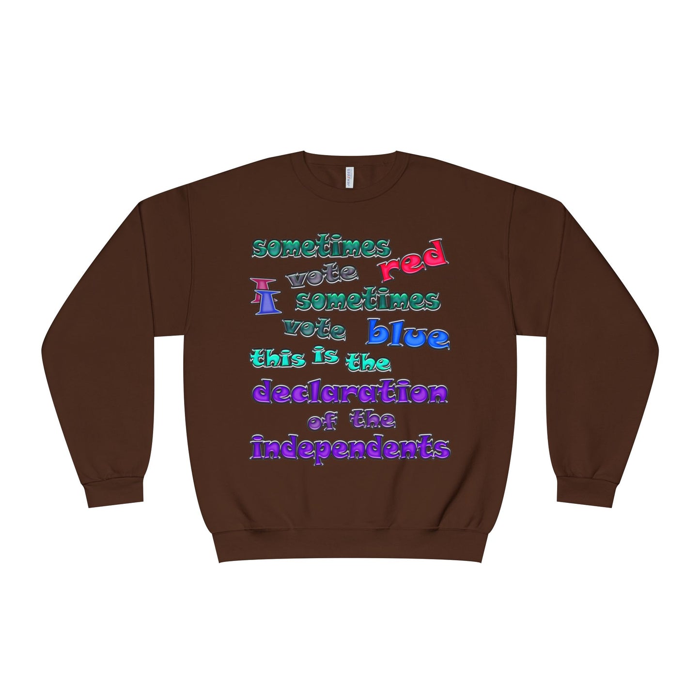 declaration of the independents - Unisex NuBlend® Crewneck Sweatshirt