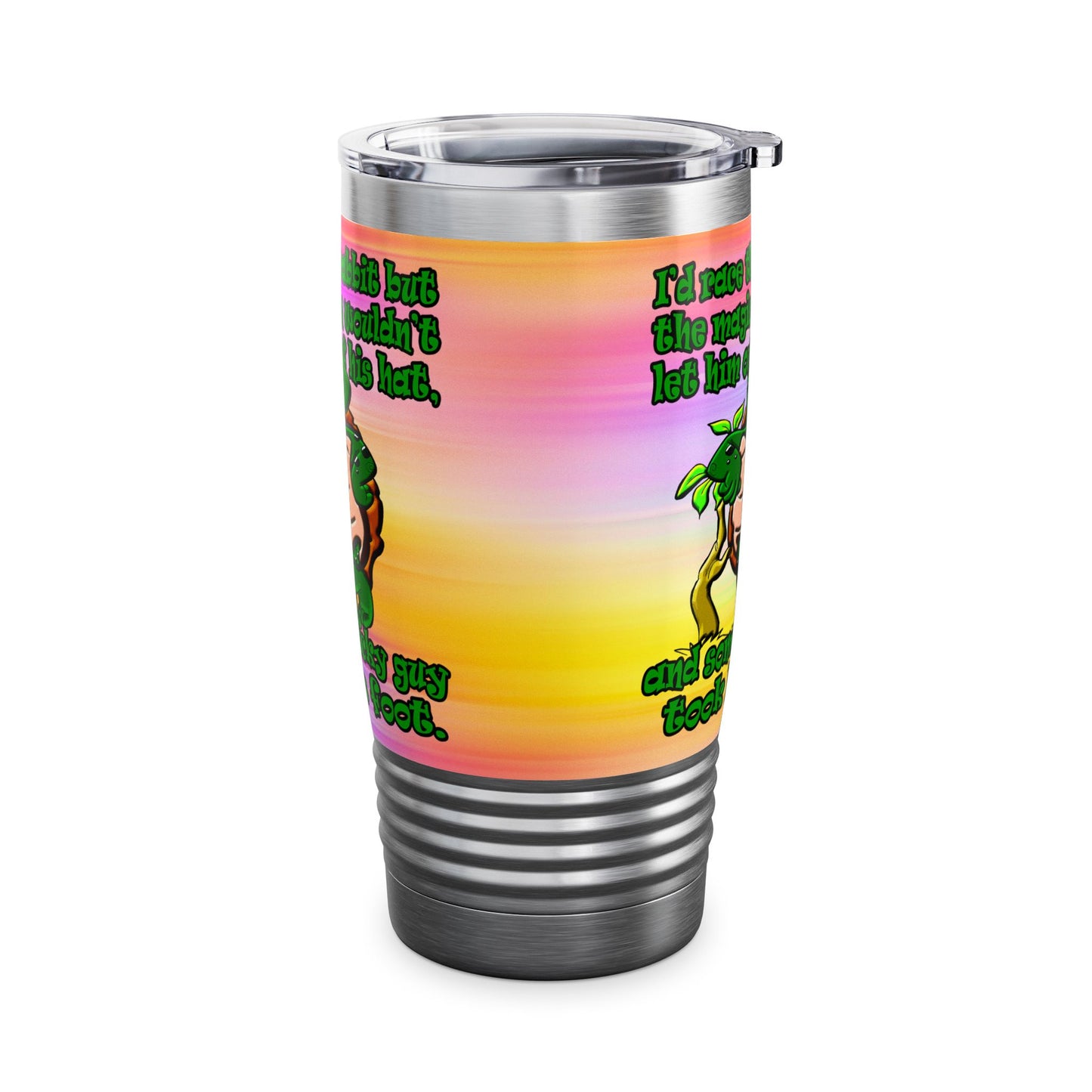 turtle race - Ringneck Tumbler, 20oz (color blur)