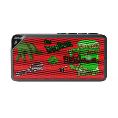 celtics logo - Jabba Bluetooth Speaker (red)