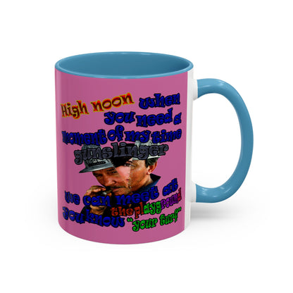 high noon - Accent Mug (light pink)