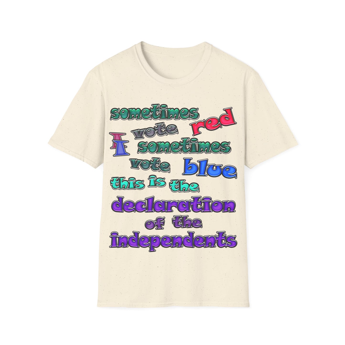 declaration of the independents - Unisex Softstyle T-Shirt