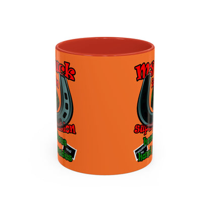 my luck - Accent Mug (crusta)