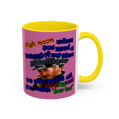 high noon - Accent Mug (light pink)