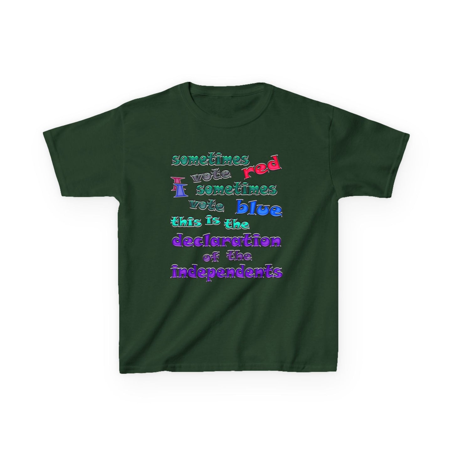 declaration of the independents - Kids Heavy Cotton™ Tee