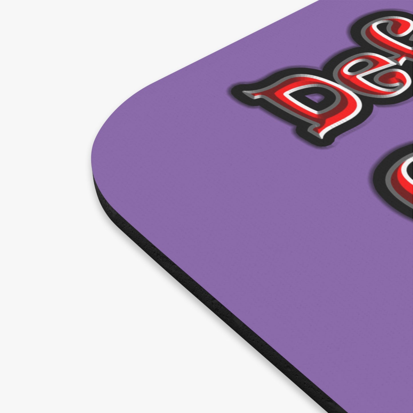 defy conquer reach - Mouse Pad (Rectangle) (light purple)