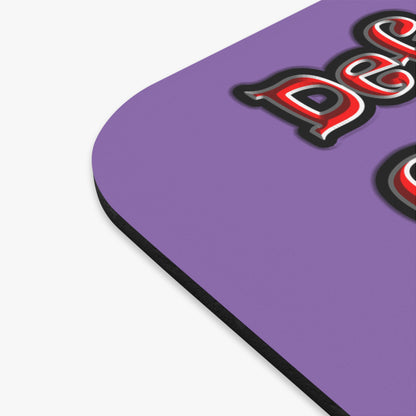 defy conquer reach - Mouse Pad (Rectangle) (light purple)