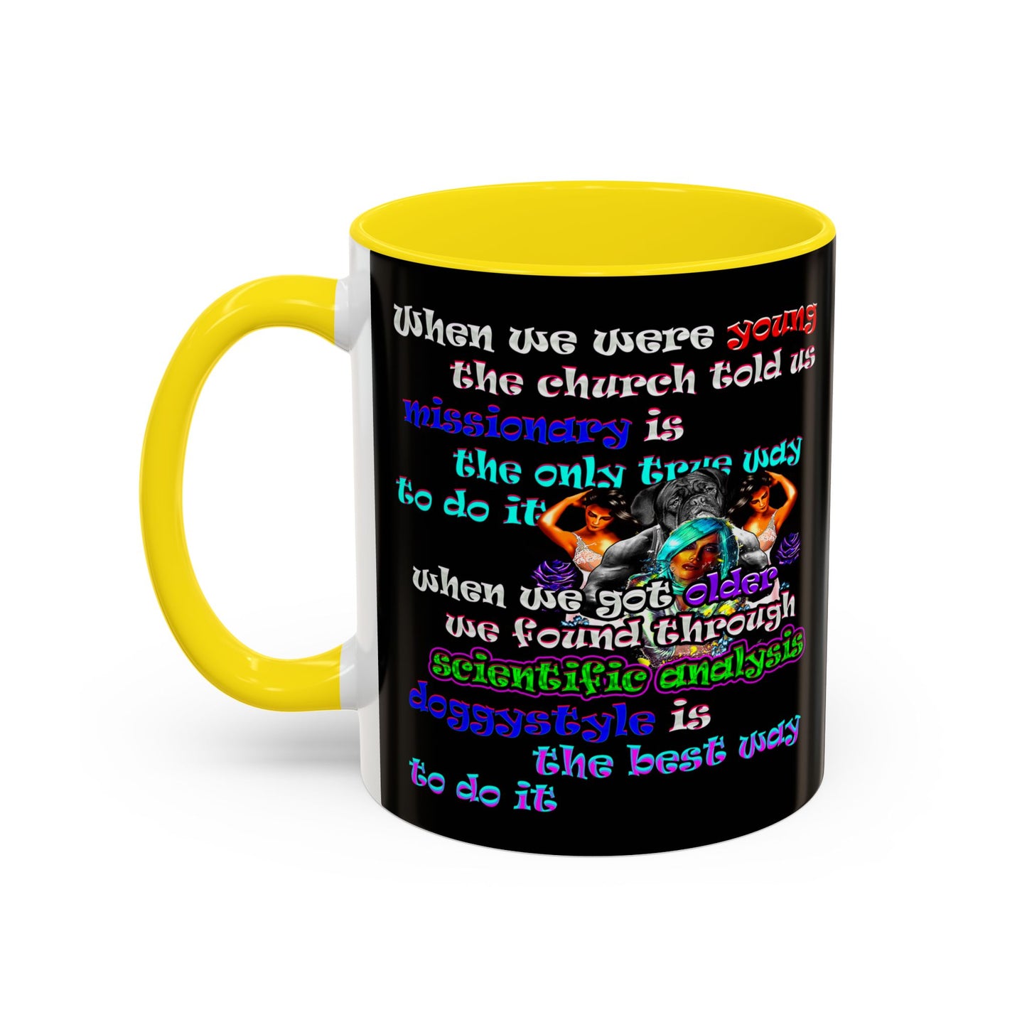 doggystyle - Accent Mug (black)