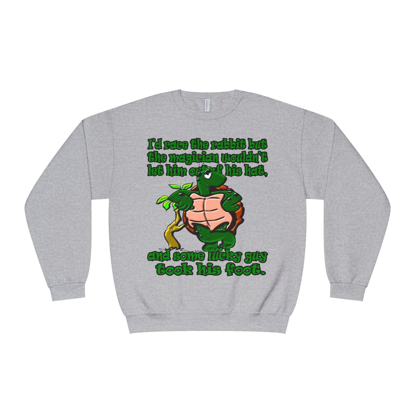 turtle race - Unisex NuBlend® Crewneck Sweatshirt